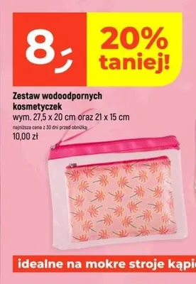 Zestaw wodoodpornych kosmetyczek promocja w Dealz