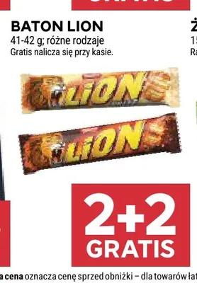 Baton Lion promocja w Stokrotka