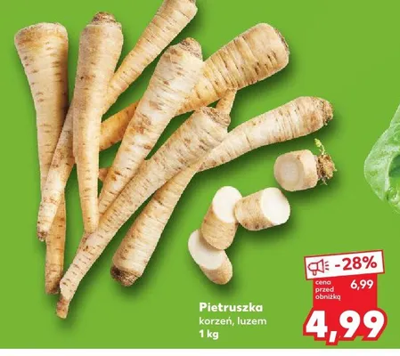 Pietruszka korzeń, luzem promocja w Kaufland