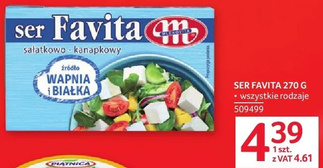 Ser promocja w Selgros