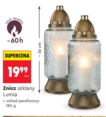 Znicz szklany Lumia promocja w Biedronka