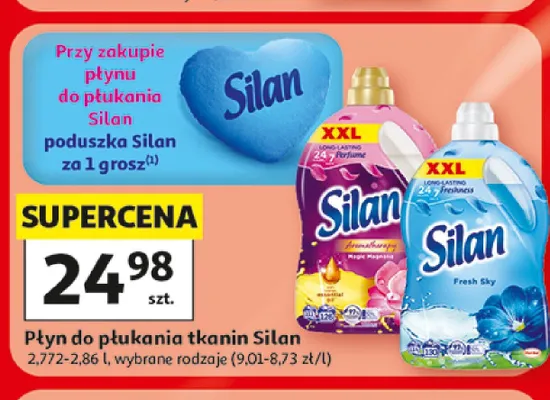Płyn do płukania tkanin Silan Fresh Sky promocja w Auchan