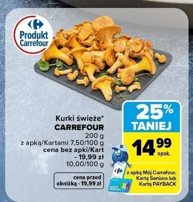 Kurki świeże Carrefour promocja w Carrefour Market