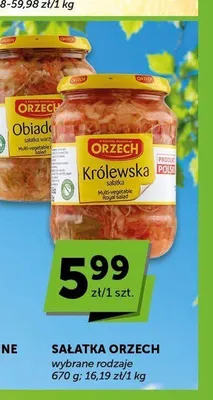 Sałatka obiadowa Orzech promocja w ABC