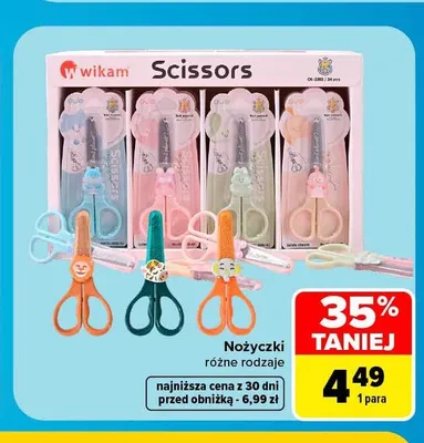 Nożyczki Wikam promocja w Carrefour Market