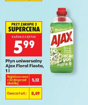 Płyn uniwersalny Floral Fiesta promocja w Biedronka