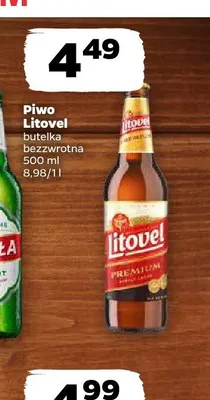Piwo Litovel Premium promocja w Netto
