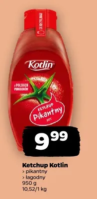 Ketchup Kotlin łagodny promocja w Netto