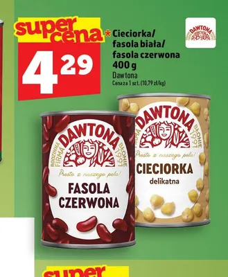 Fasola czerwona Dawtona promocja w TOPAZ
