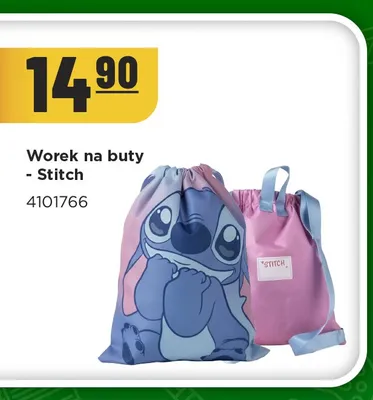 Worek na buty Stitch MR. D.I.Y. promocja w MR. DIY