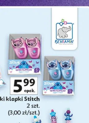 Gumki klapki Stitch promocja w Auchan
