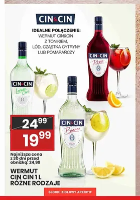Wermut Cin & Cin Rosso promocja w Wafelek