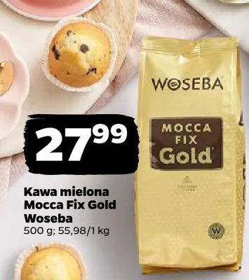 Kawa mielona Mocca Fix Gold promocja w Netto