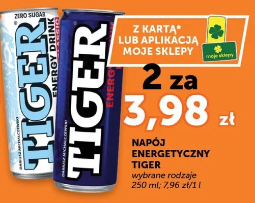 Napój energetyczny Tiger promocja w ABC