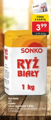 Ryż biały Sonko promocja w Market Point