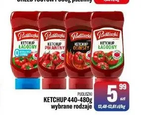 Ketchup Pudliszki promocja w Tomi Markt