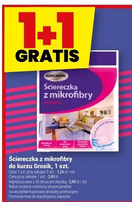 Ściereczka z mikrofibry do kurzu promocja w Twój Market