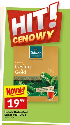 Herbata czarna Dilmah Ceylon Gold promocja w Twój Market