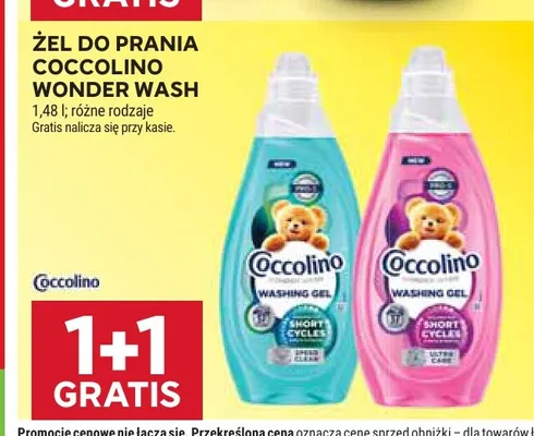 Żel do prania Coccolino Wonder Wash Ultra Care promocja w Stokrotka