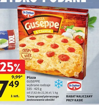 Pizza Guseppe Dr. Oetker 4 Cheese promocja w Intermarche