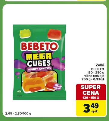 Żelki Bebeto promocja w Carrefour Express