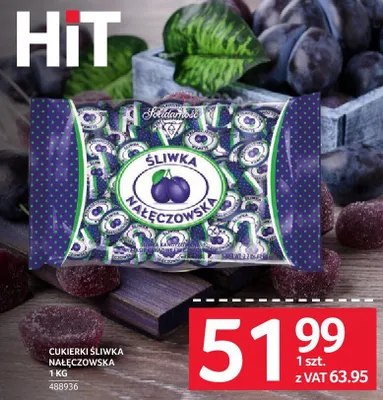 Cukierki śliwka nałęczowska 1 kg promocja w Selgros