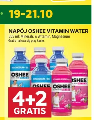 Napój Oshee Vitamin Water Magnesium promocja w Stokrotka