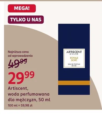 Woda perfumowana dla mężczyzn promocja w Rossmann