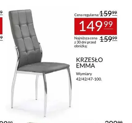 Krzesło Emma promocja w Abra Meble