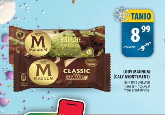 Lody Magnum promocja w Arhelan