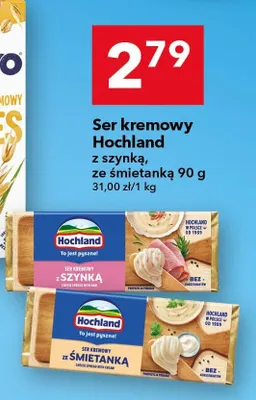 Ser kremowy z szynką, ze śmietanką promocja w LEWIATAN