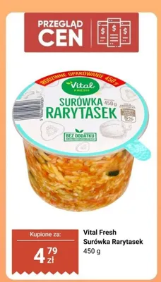 Surówka Rarytasek Vital Fresh promocja w Biedronka