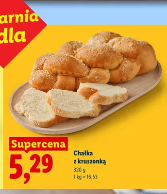 Chałka z kruszonką Piekarnia Lidla promocja w Lidl