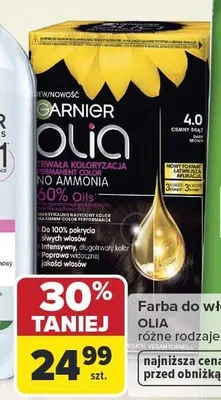 Farba do włosów Garnier Olia promocja w Carrefour