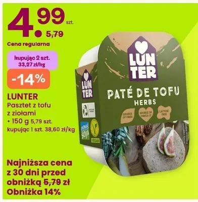 Pasztet z tofu z ziołami promocja w Frisco