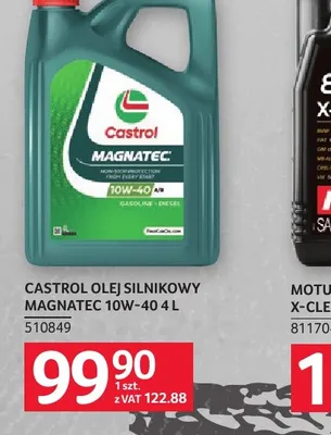 Olej silnikowy Castrol Magnatec 10W-40 promocja w Selgros
