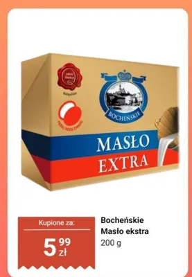 Masło ekstra promocja w Dino