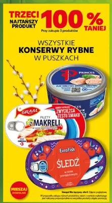 Konserwa rybna złap tuńczyka w kawałkach promocja w Kaufland