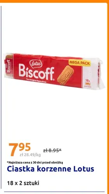 Ciastka korzenne Lotus promocja w Action