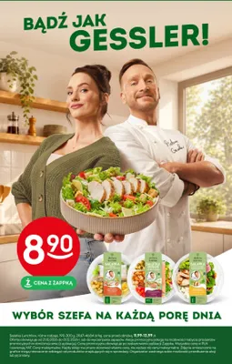 Sałatka Lunchbox Gyros z kurczakiem Dobra Karma promocja w Żabka