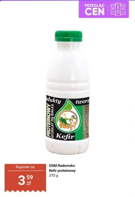 Kefir proteinowy Hej! promocja w Dino