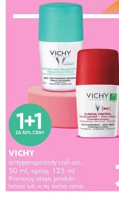 Antyperspirant roll-on Vichy promocja w Super-Pharm