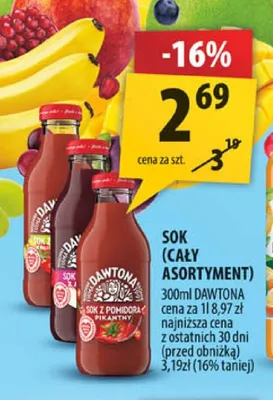 Sok Dawtona promocja w Arhelan