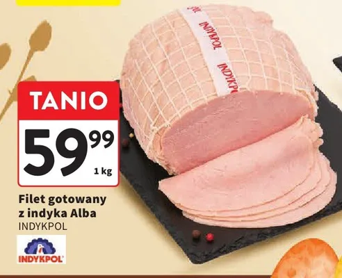 Filet gotowany z indyka Alba promocja w Intermarche