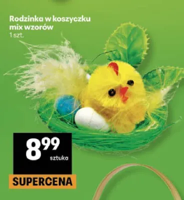 Rodzinka w koszyczku mix wzorów promocja w Delikatesy Centrum