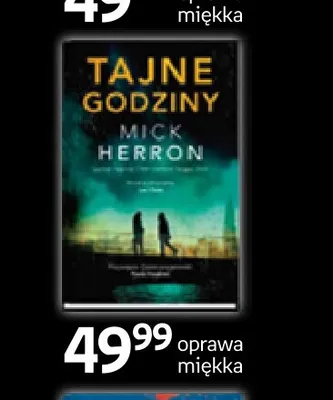 Książka Tajne godziny Mick Herron promocja w Empik