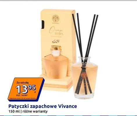 Patyczki zapachowe Vivance Orange Resin Mandarin & Mango promocja w Action