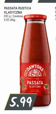 Passata Rustica klasyczna Dawtona promocja w Słoneczko