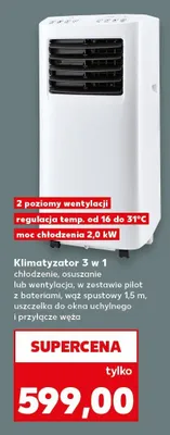 Klimatyzator 3 w 1 promocja w Kaufland