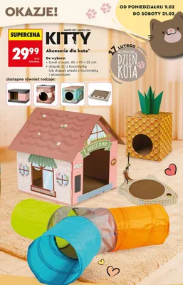 Akcesoria dla kota promocja w Biedronka